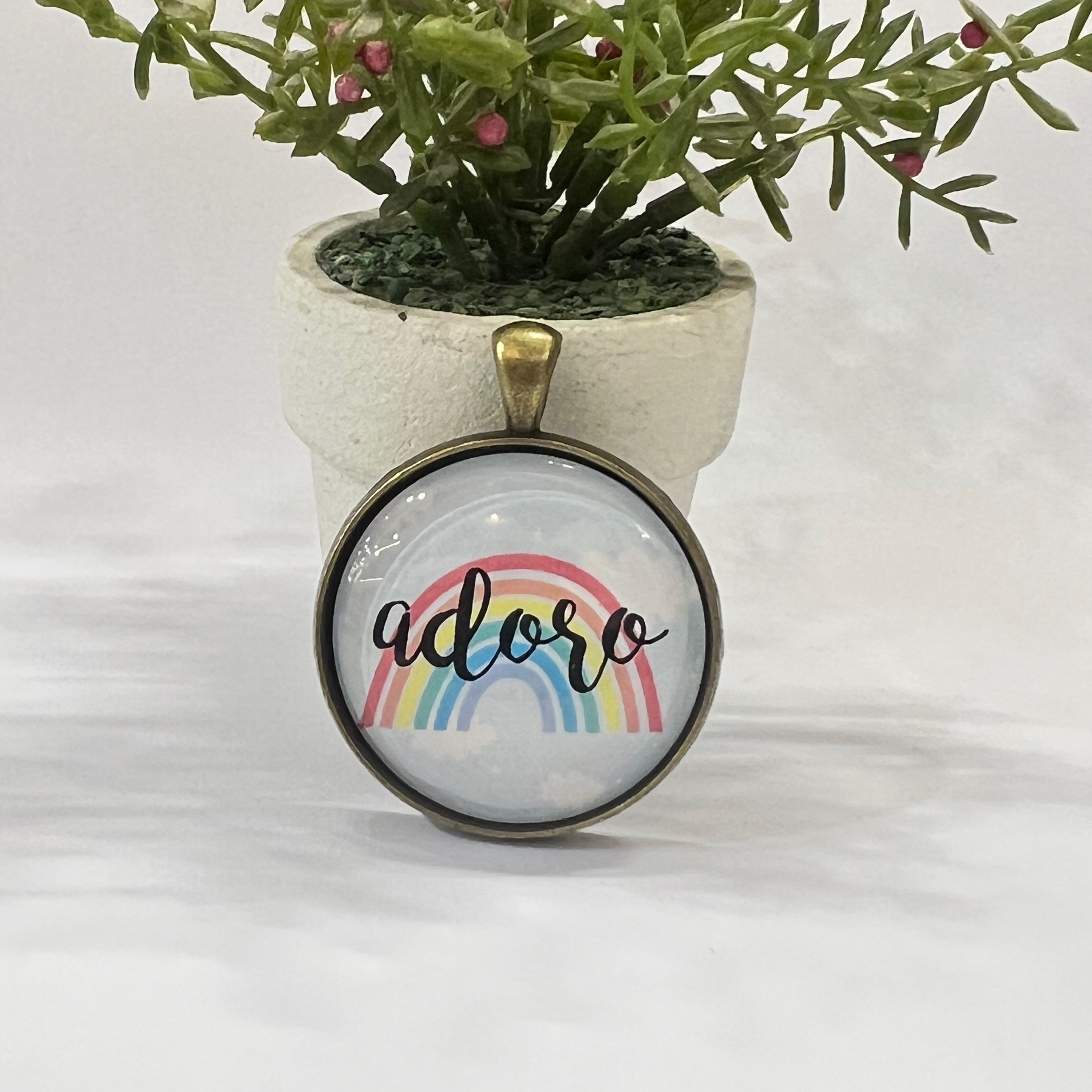 “ADORO” COLLANA/PORTACHIAVI