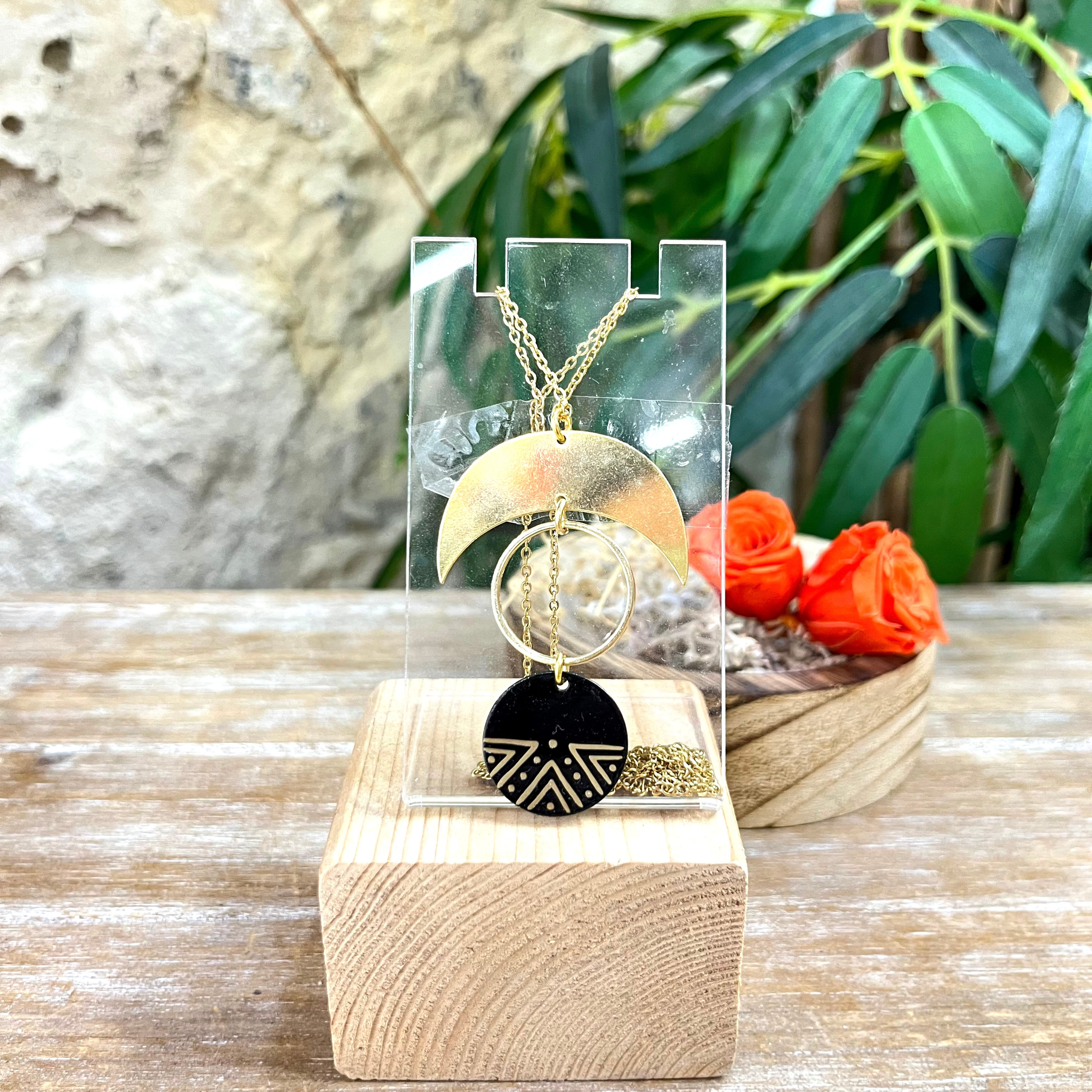 COLLANA TERRAM NERA A296