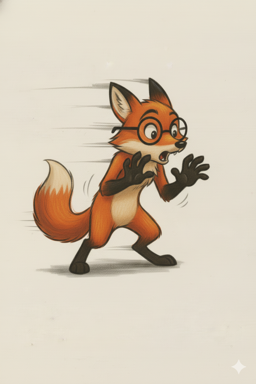 fox looks right some more