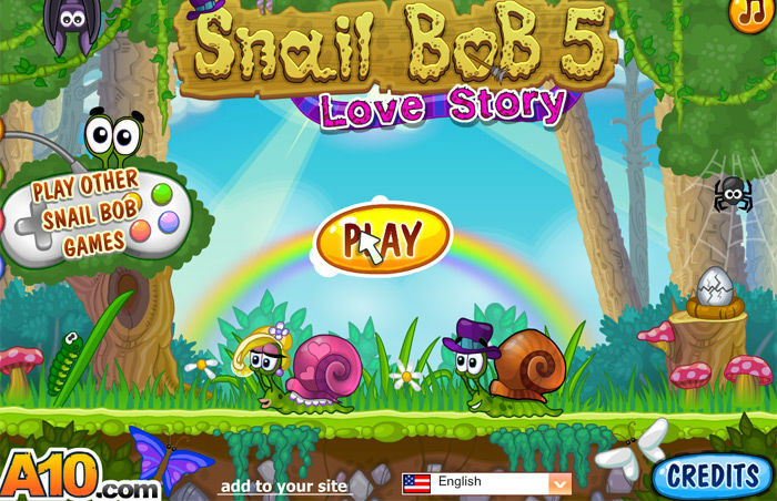 Play Game Online Snail Bob 5