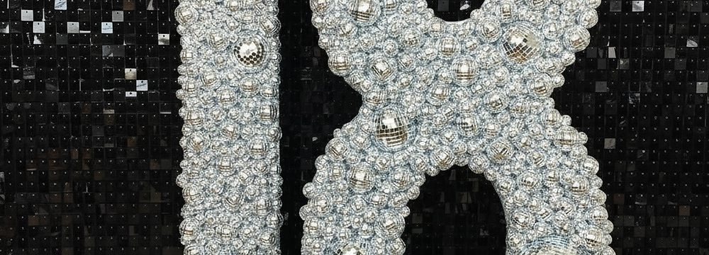 4ft Disco Ball Numbers for hire