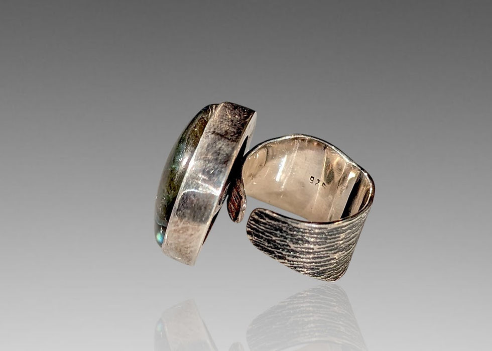 Thumbnail: Northern Lights Labradorite Ring