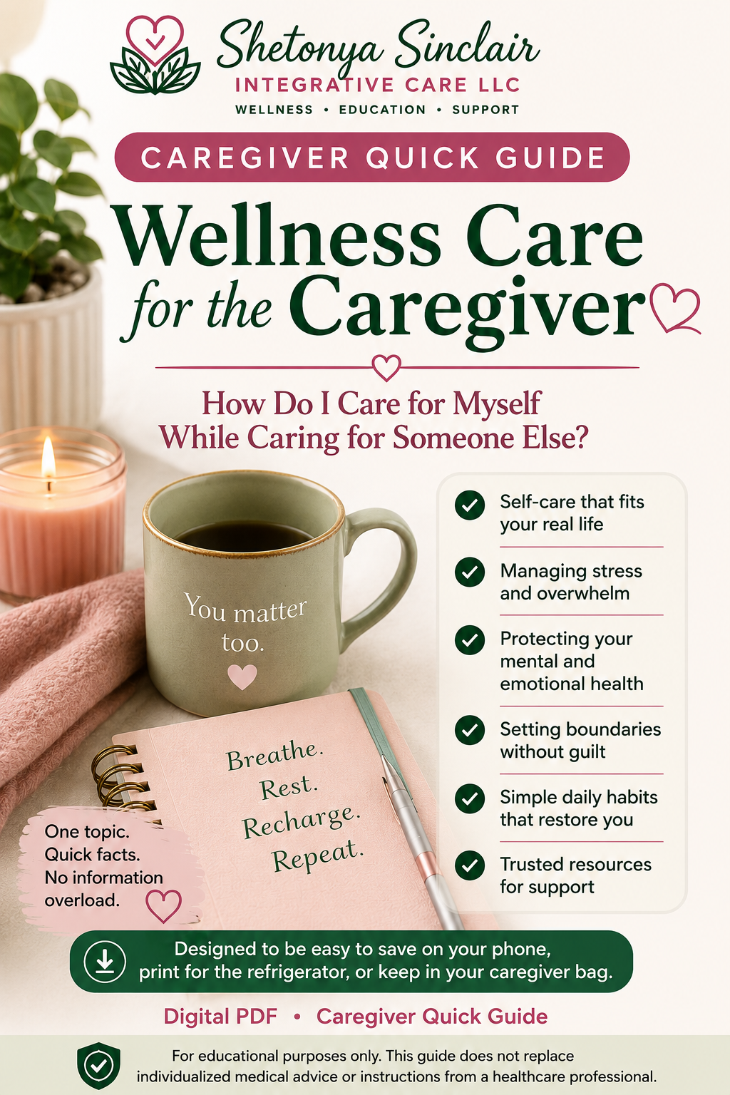 Wellness Care for the Caregiver