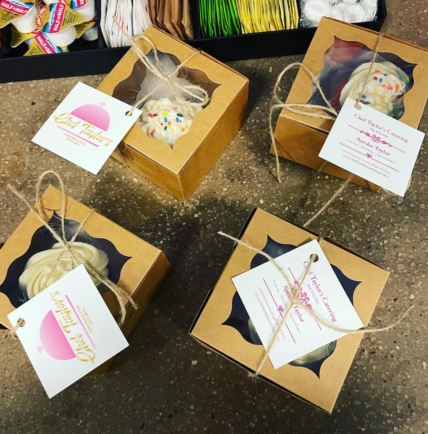 Arranged Food and Objects