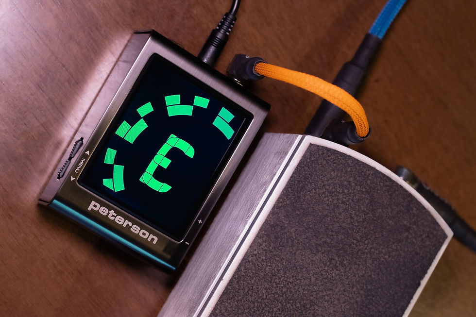 Thumbnail: Peterson StroboVue Tuner with Volume Pedal
