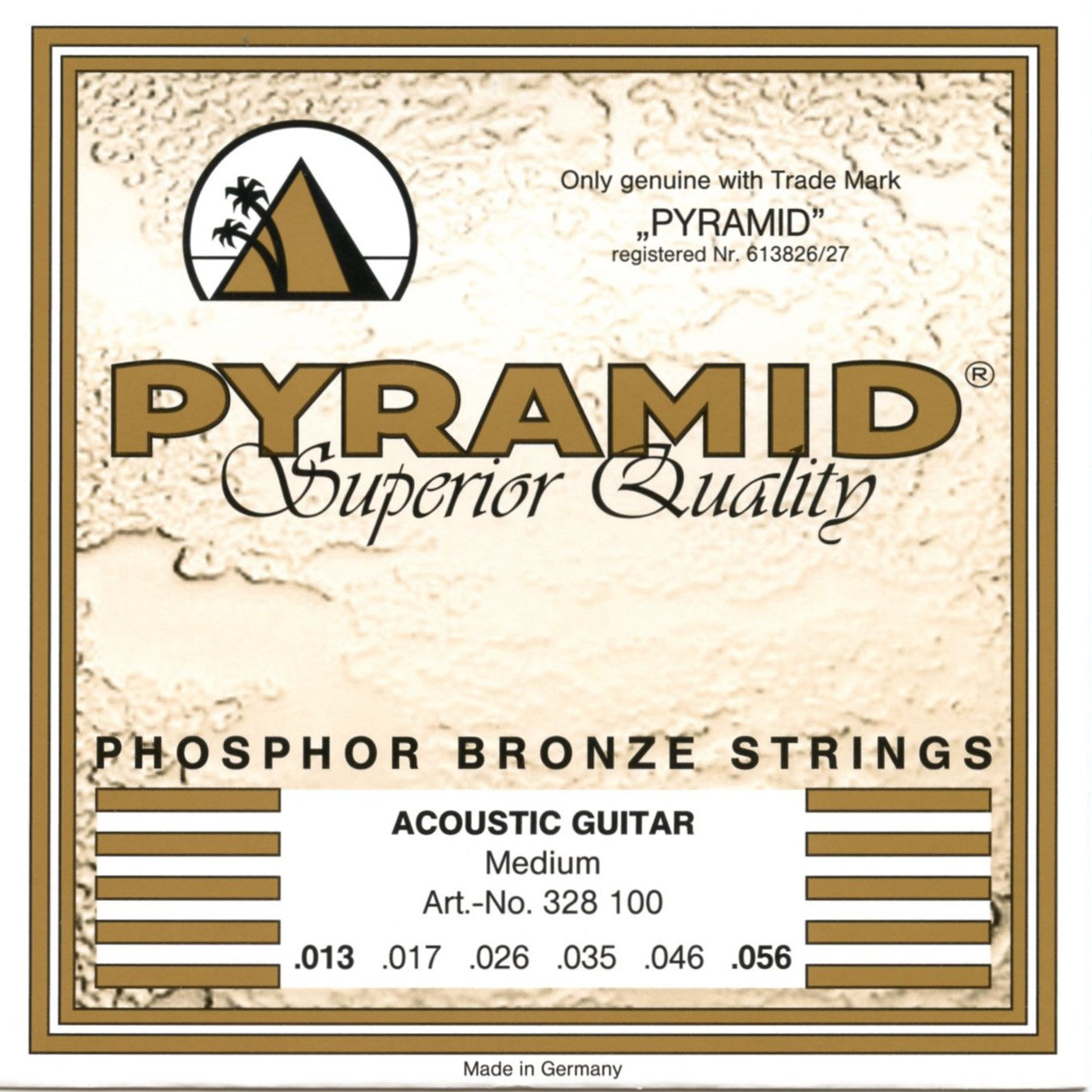 Pyramid Superior Quality Phosphor Brone Acoustic Guitar Strings 13-56