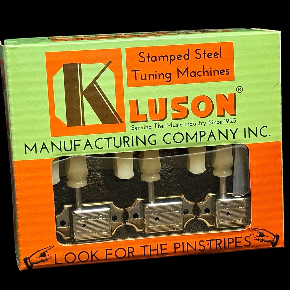 Kluson 3 Per Side Supreme Series Tuning Machines KTS-3-N