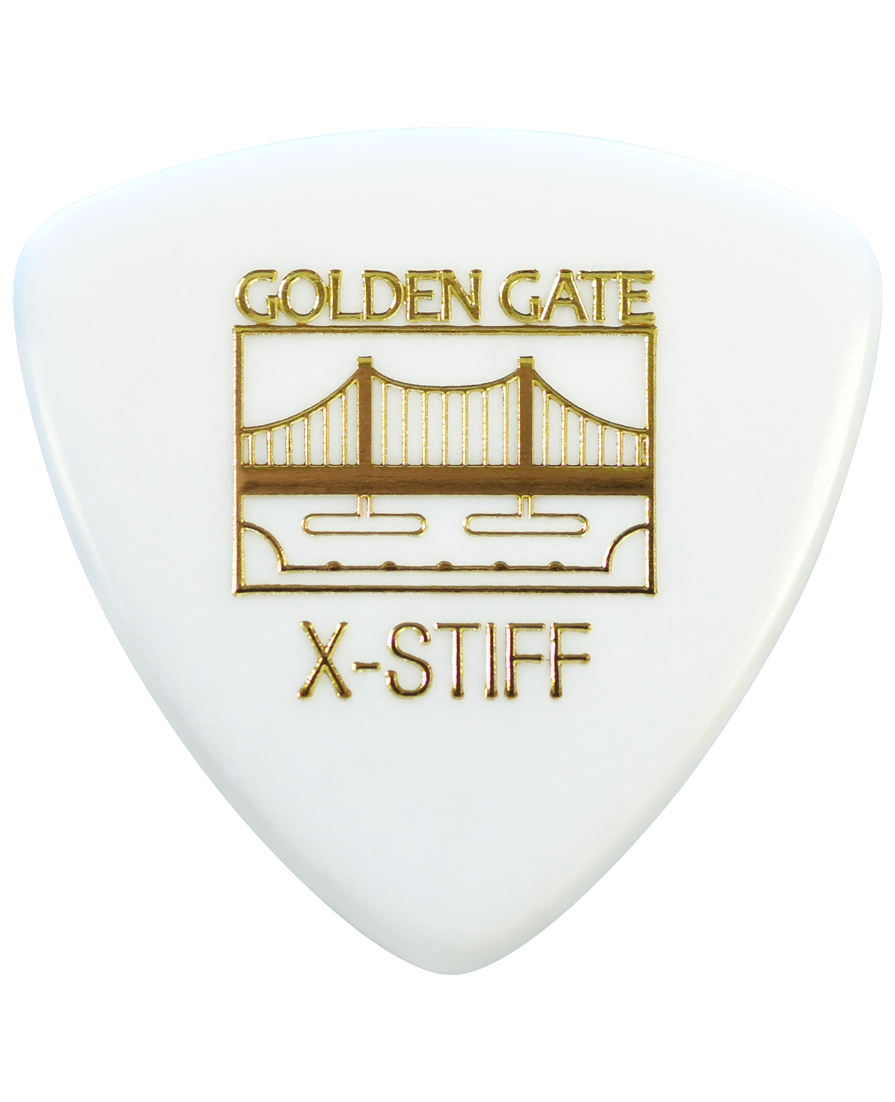 Golden Gate MP-104 Deluxe Flat Pick White