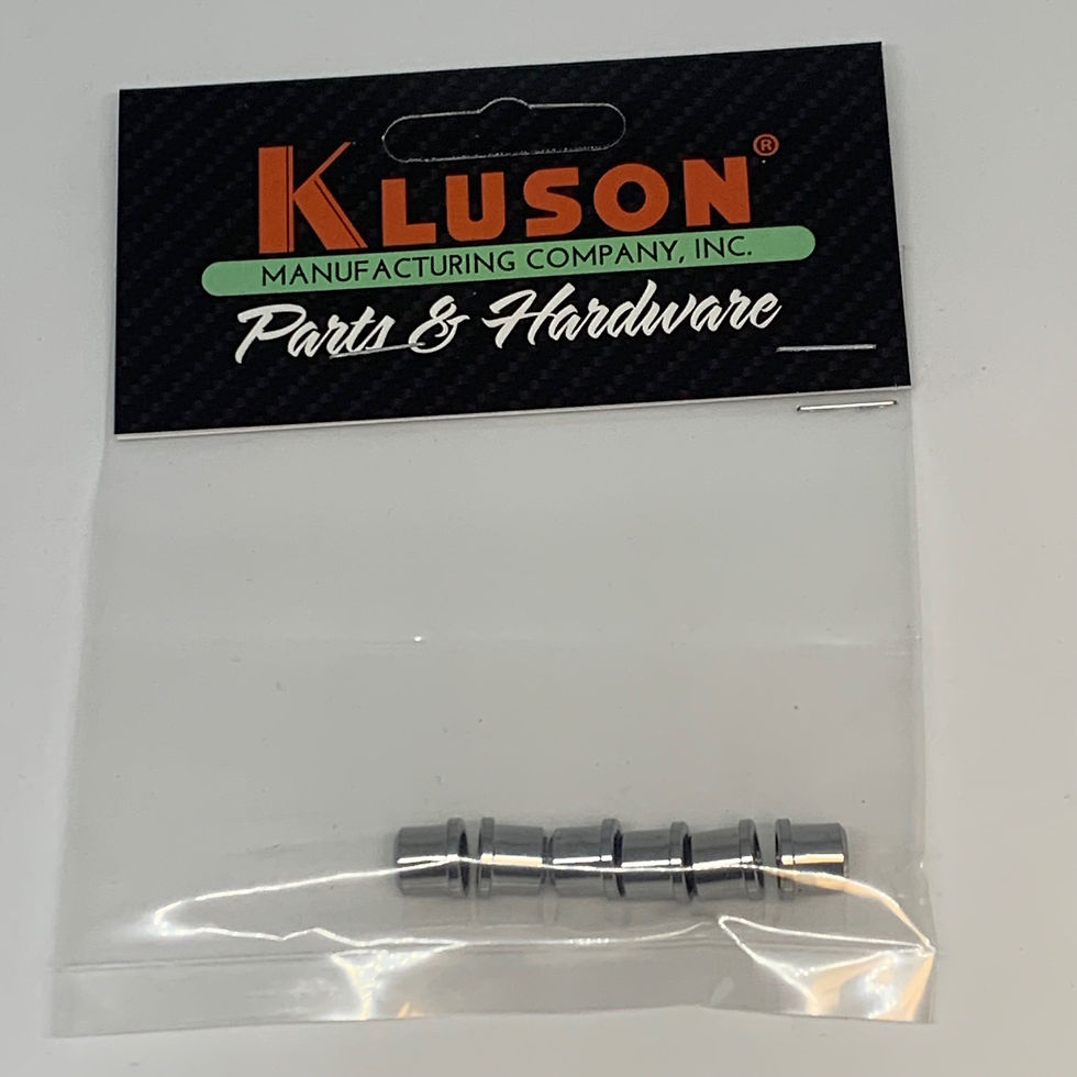 Kluson Chrome Finished String Ferrules for Fender Telecaster