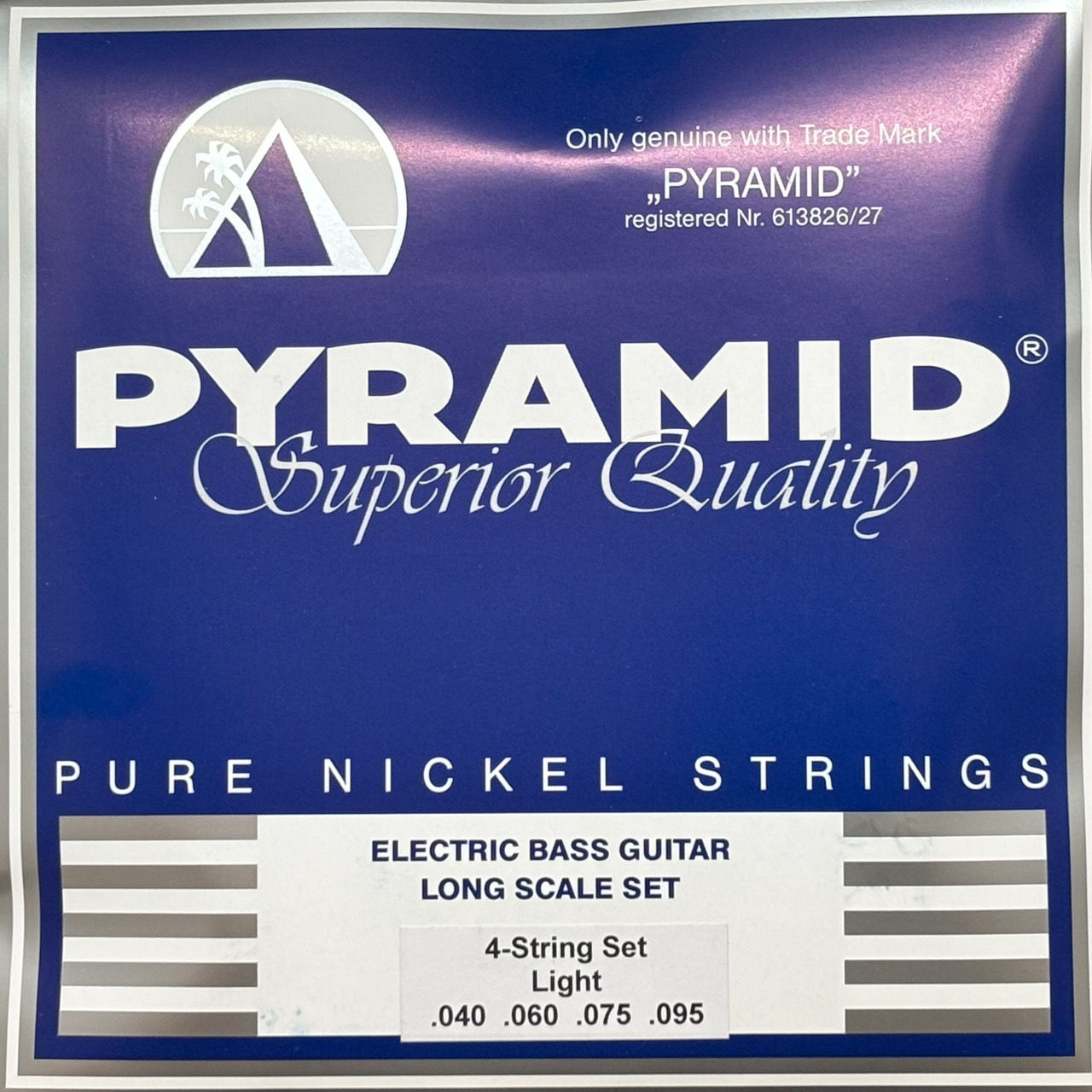 Pyramid Pure Nickel Round Wound Bass Strings
