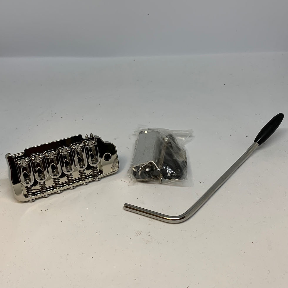 Hipshot 6 String US Contour Tremolo Bridge - Nickel