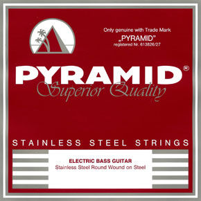 Pyramid Stainless Steel Round Wound Bass Strings