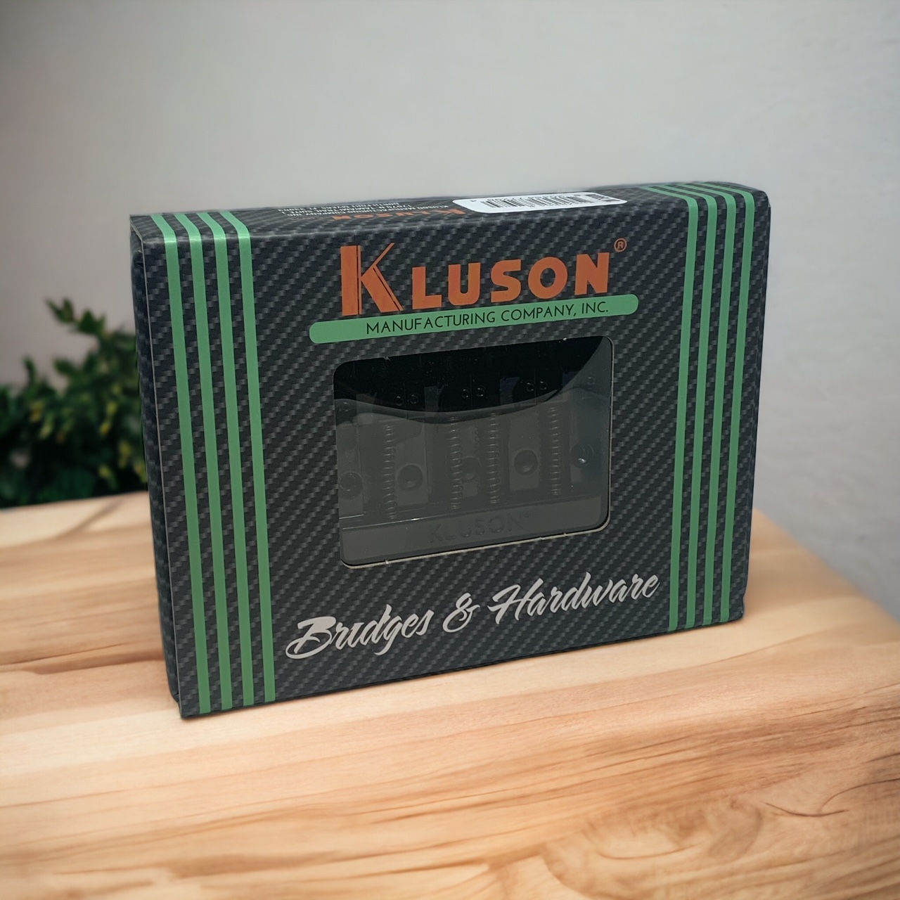 Kluson High Mass 4 String Bass Bridge Black in Package