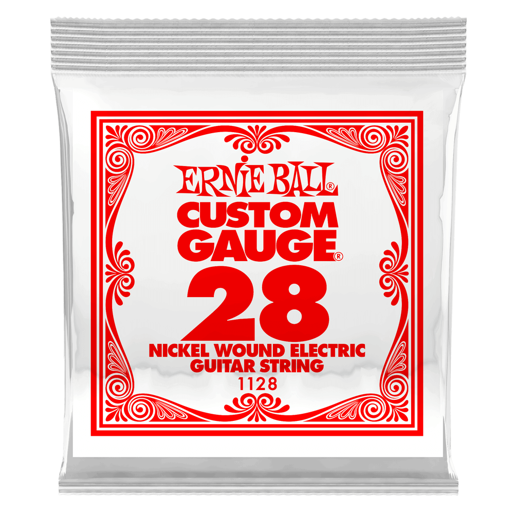 Ernie Ball Nickel Wound Single Guitar String .028
