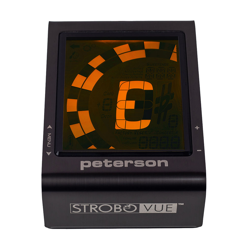 Peterson StroboVue Tuner Orange Display