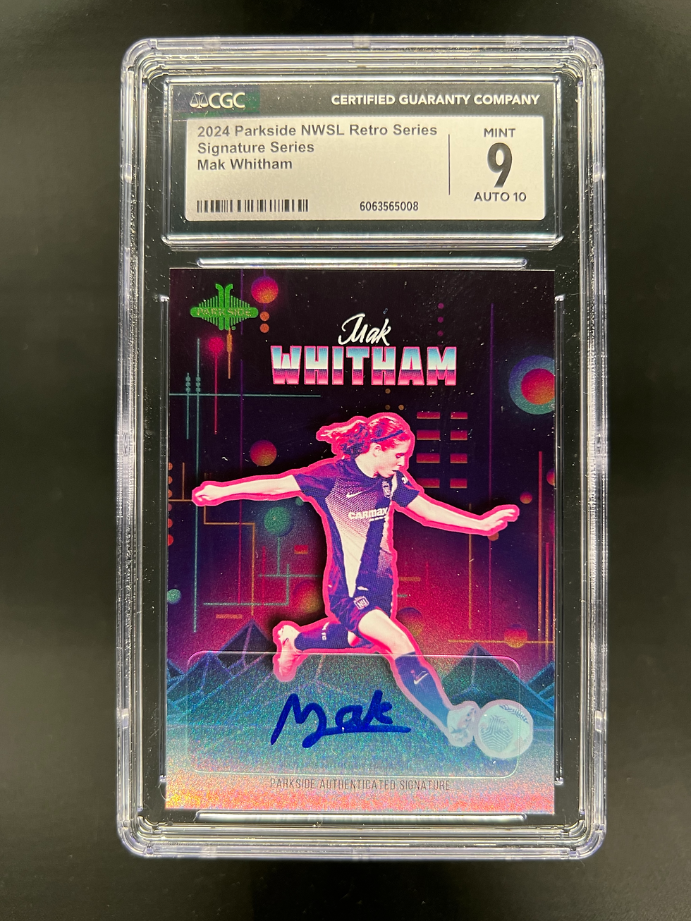 2024 Parkside Retro Rookie Autograph /89