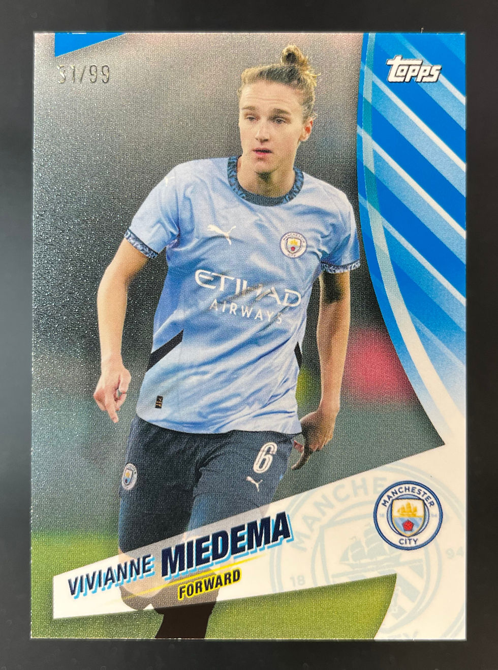2024-25 Topps Blue Moon Manchester Blue /99