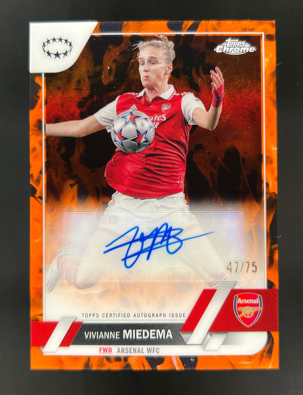 2022-23 Topps Chrome Inferno Autograph /75