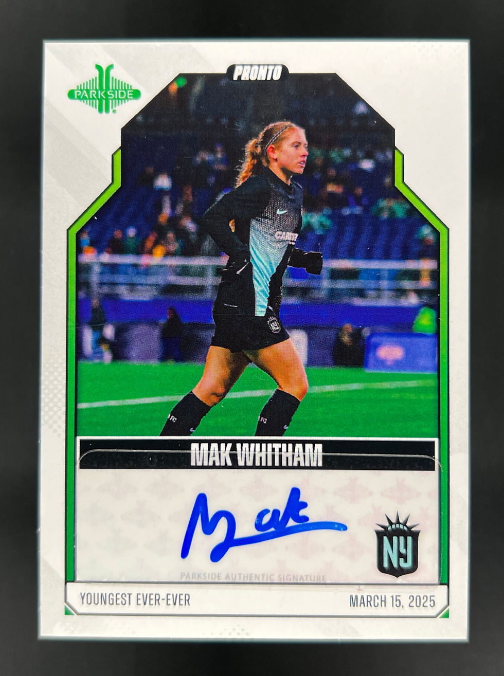 2025 Parkside Pronto Autograph /25