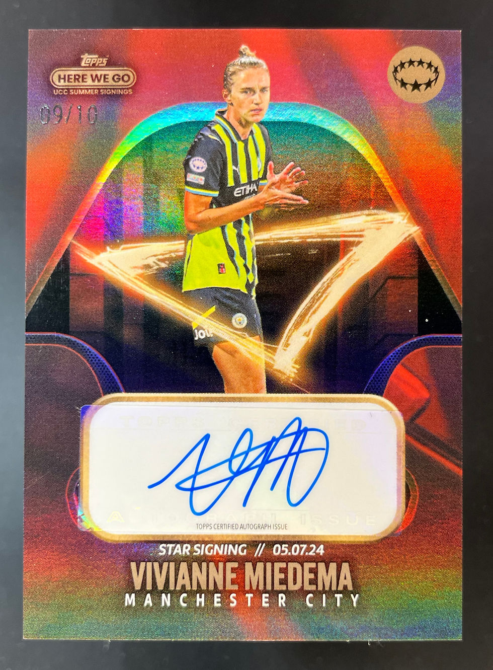 2024-25 Topps Here We Go Red Autograph /10