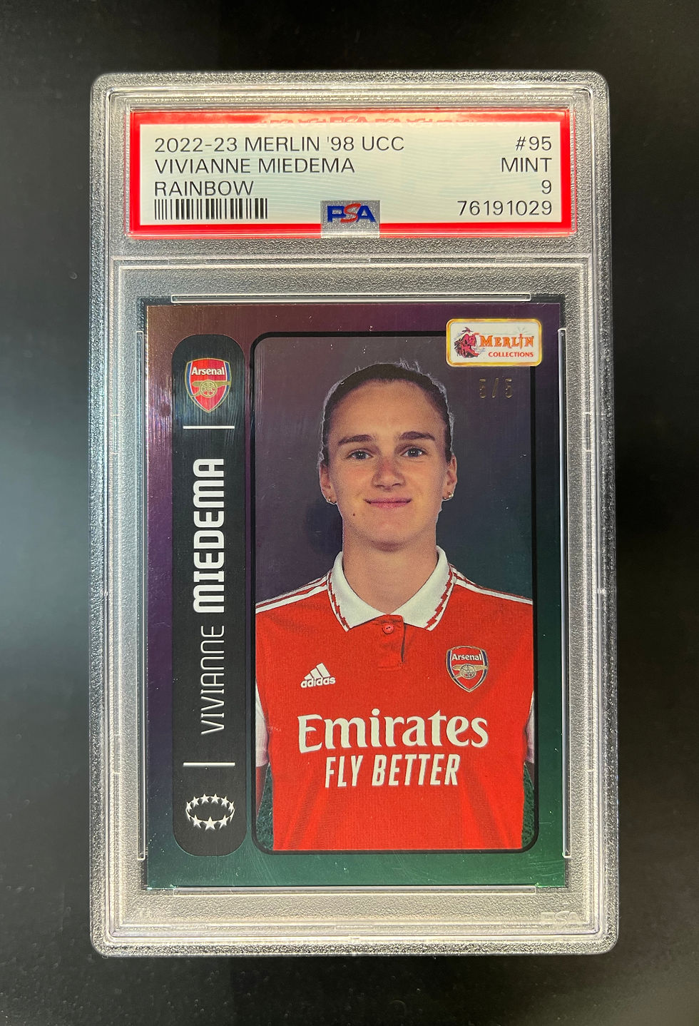 2022-23 Topps Merlin 98 Rainbow /5