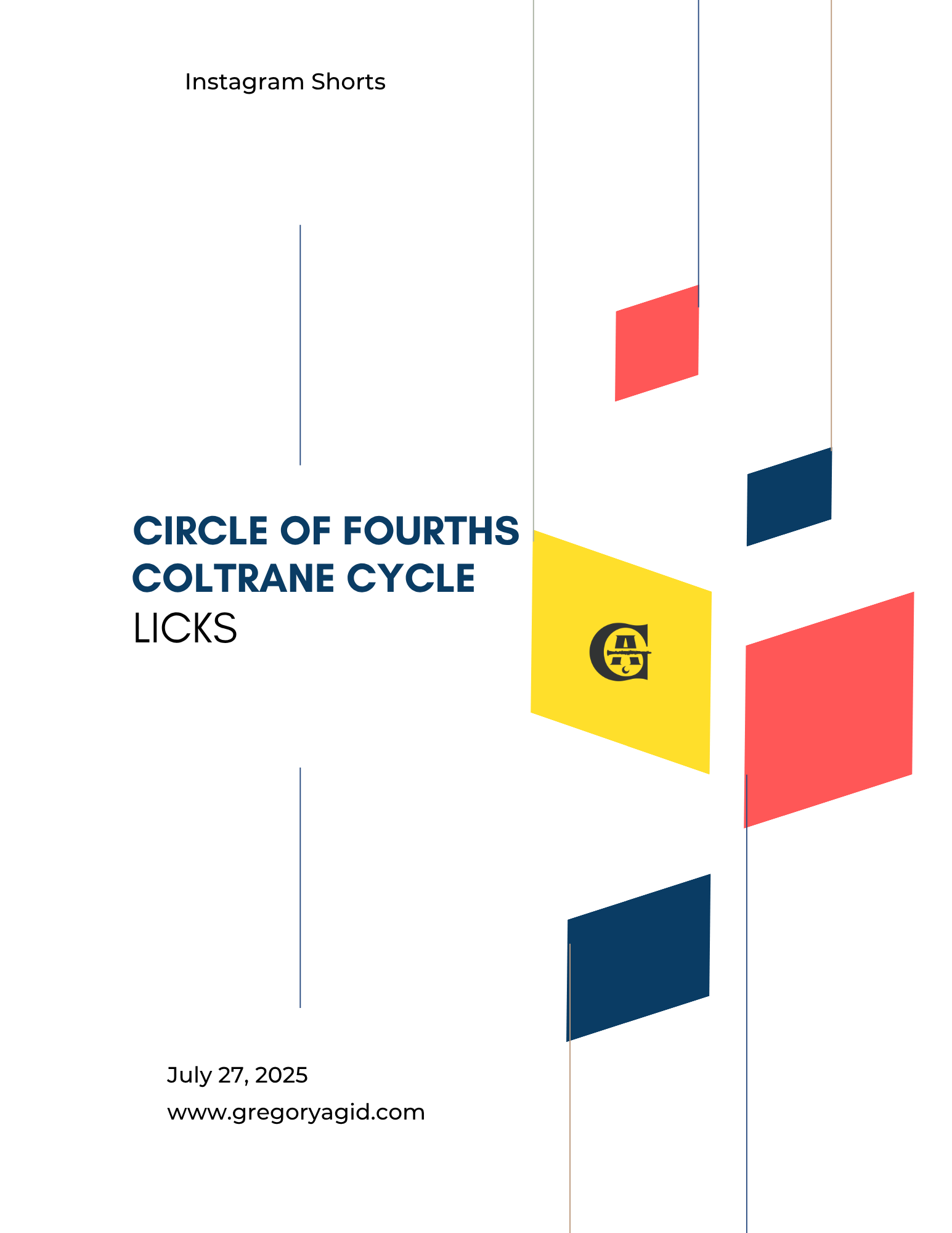 Circle of Fourths and Coltrane Cycle