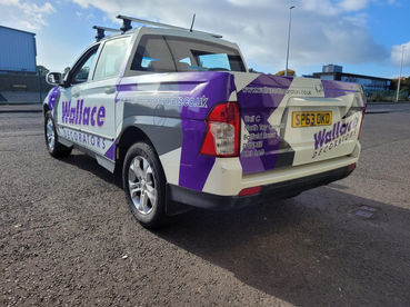 Wallace Decorators - Saangyong Pickup