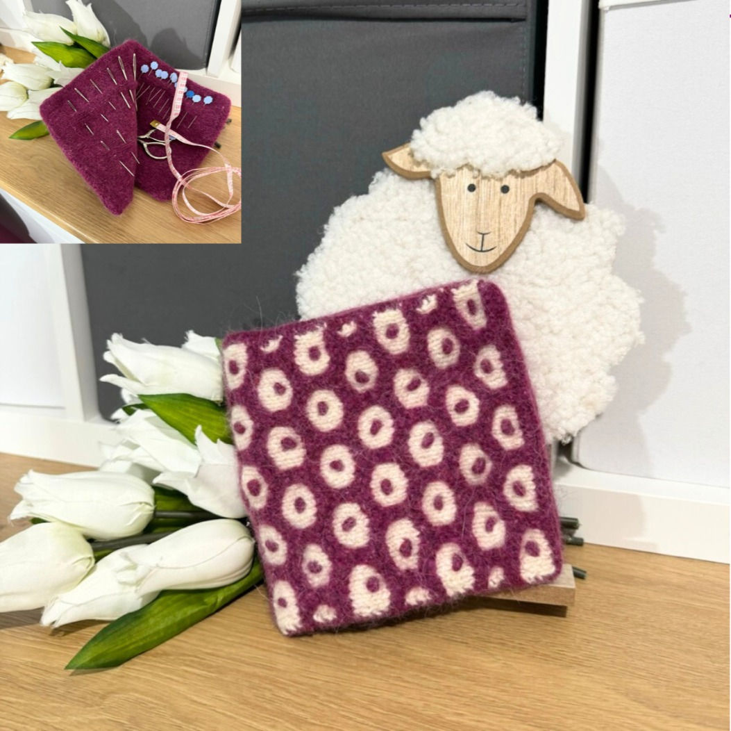 Fancy Felt Needle Case