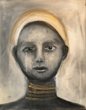 "Past life 1", 50 x 40 cm