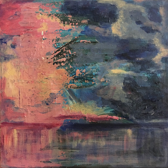 "Ocean", 30 x 30 cm