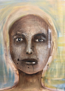 "Past life 3", 60 x 50 cm