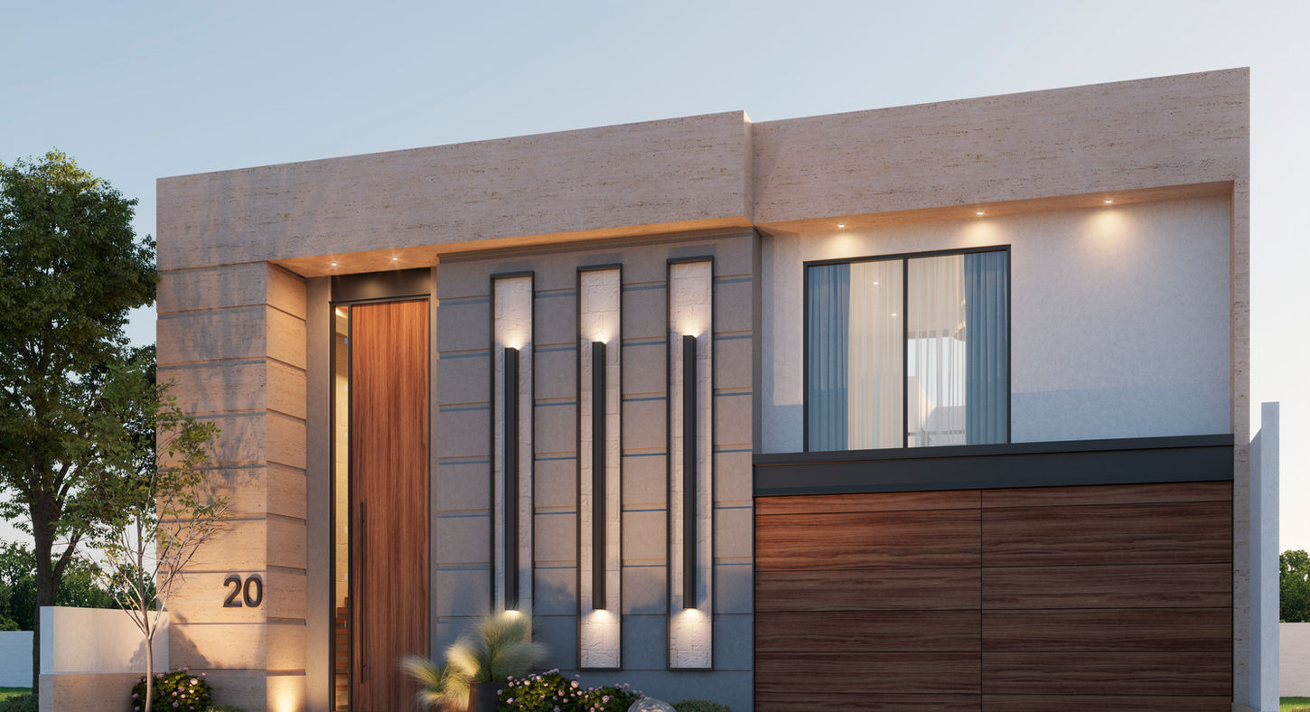 Casa habitación moderna minimalista
