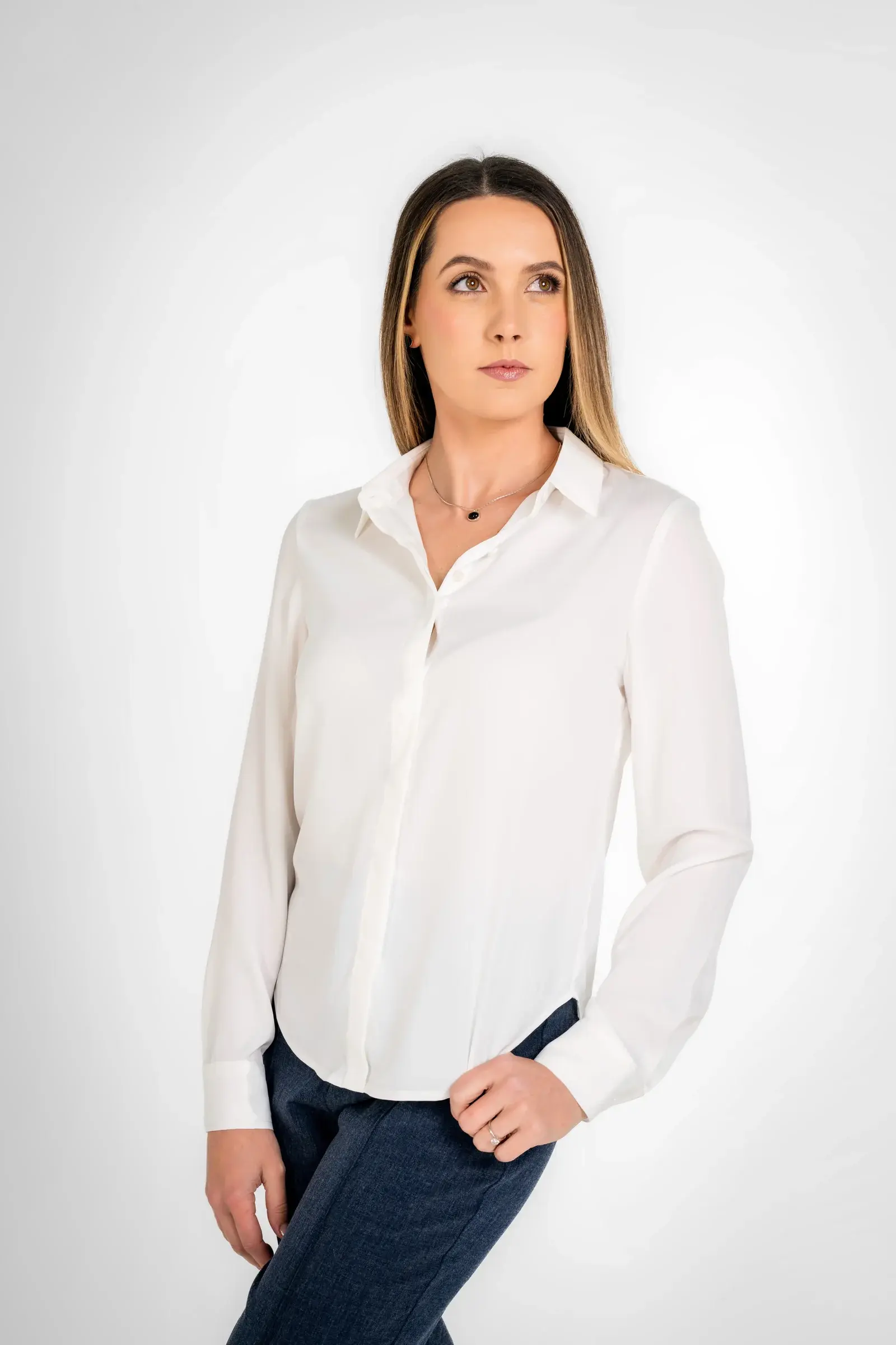 Sydney White Formal Shirt