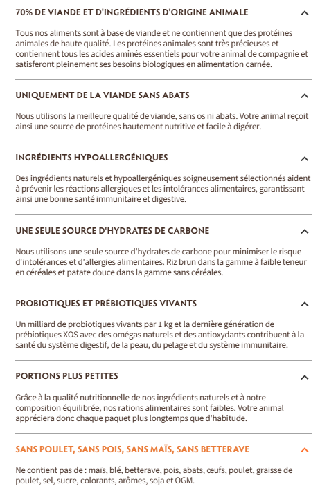 Miniature : GRANDORF - 4 VIANDES - CHATS ADULTES
