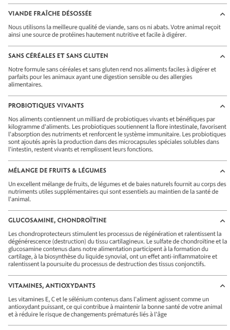 Miniature : GRANDORF - AGNEAU FRAIS AVEC PATATES DOUCES - CHATS ADULTES DE GRANDE RACE