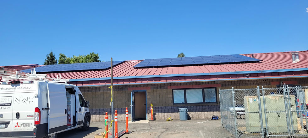 Heights solar panels