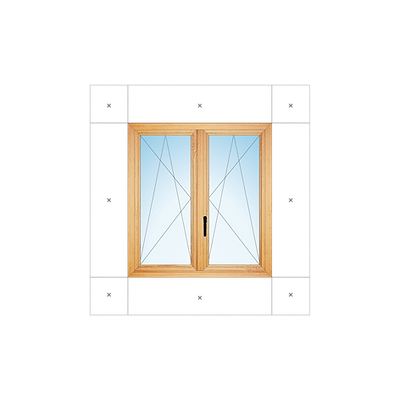 ventana apertura interior 2h