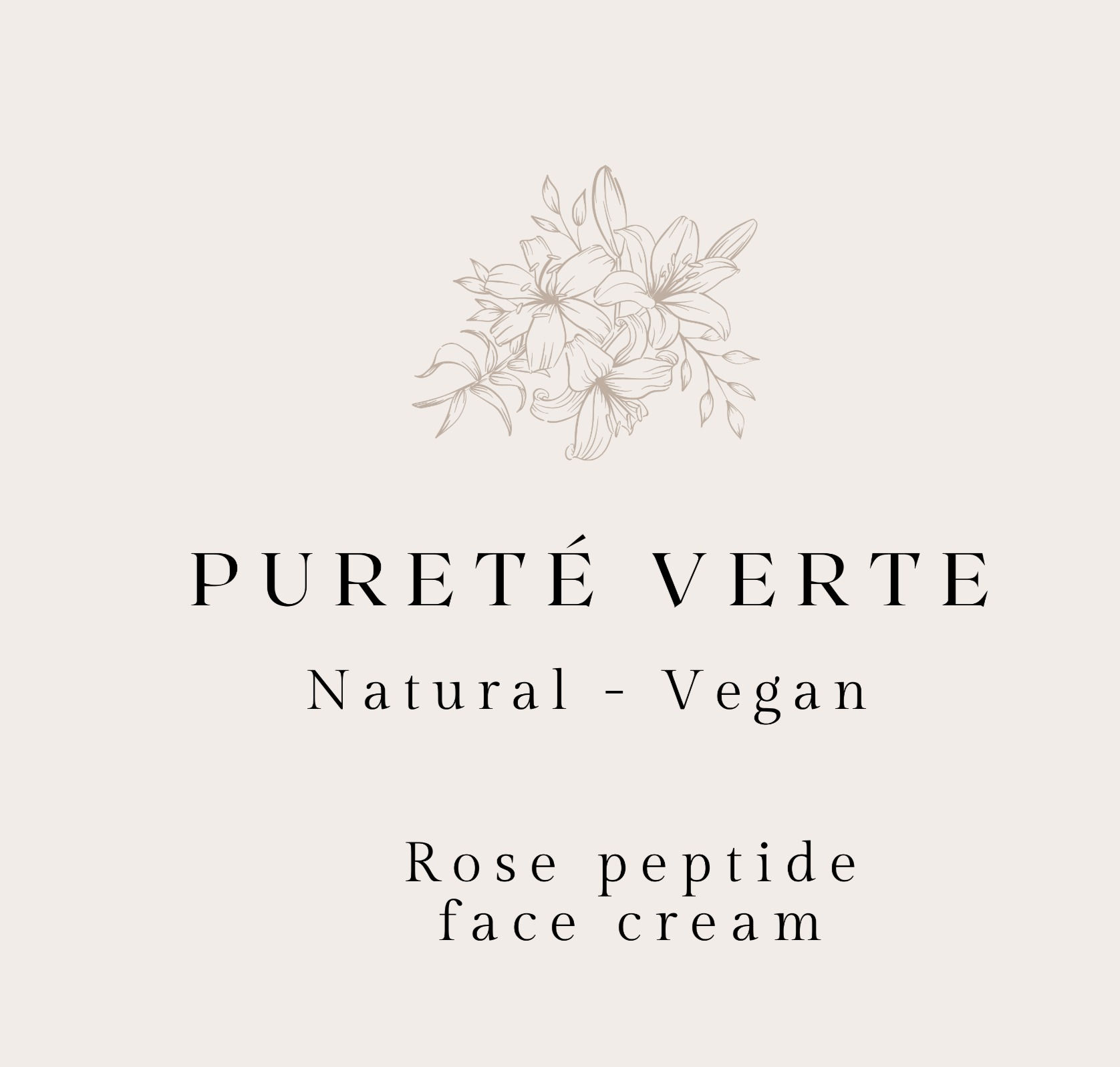 Rose Peptide face cream
