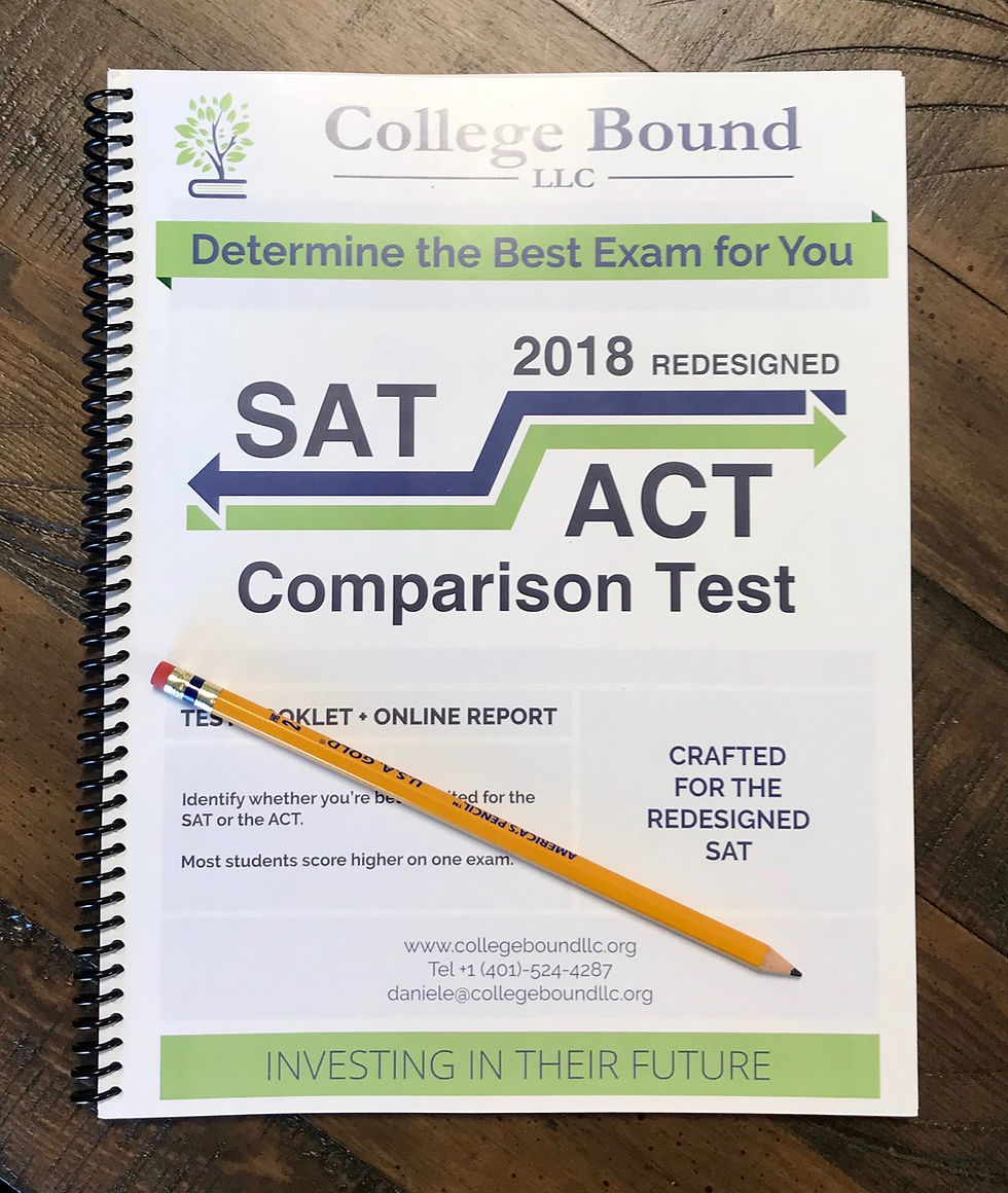 SAT vs. ACT Comparison Test (6.10.18)