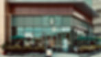 A modern retail outlet of the Starbucks coffee house