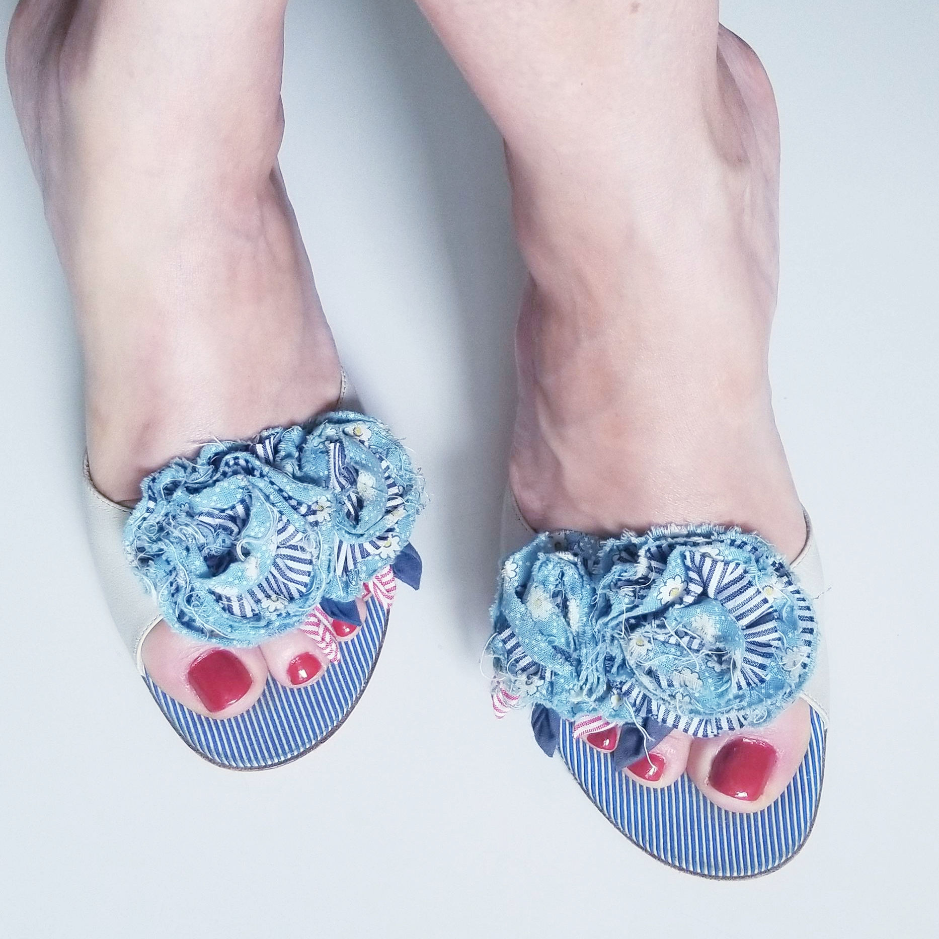 High Heel White leather L'Autre Chose Mules made in Italy