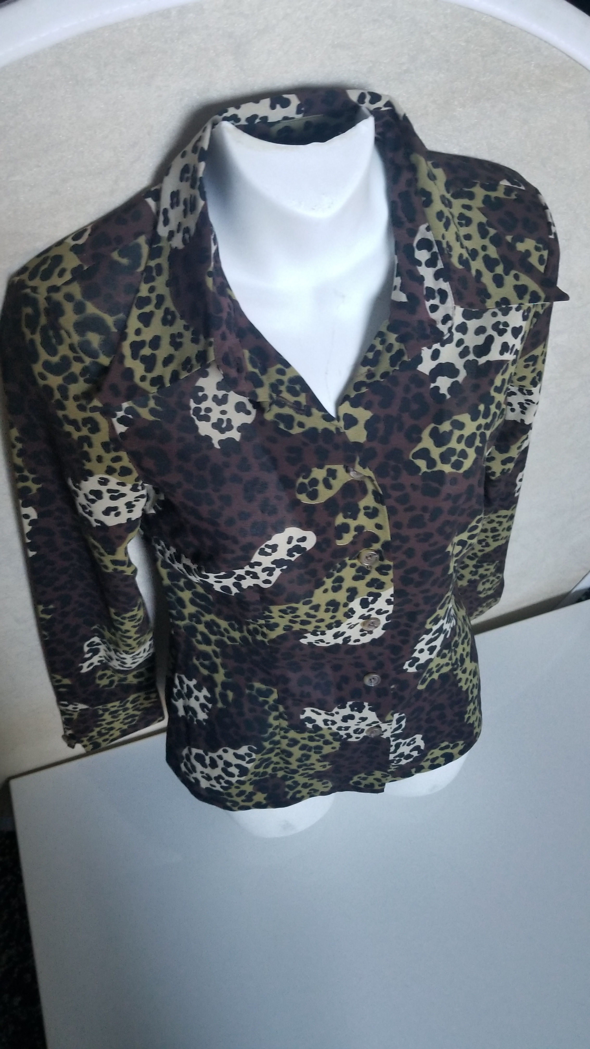 Pinko blouse with animal prints