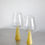 Thumbnail: WINE GLASS CLAUDE / yellow / set of 2