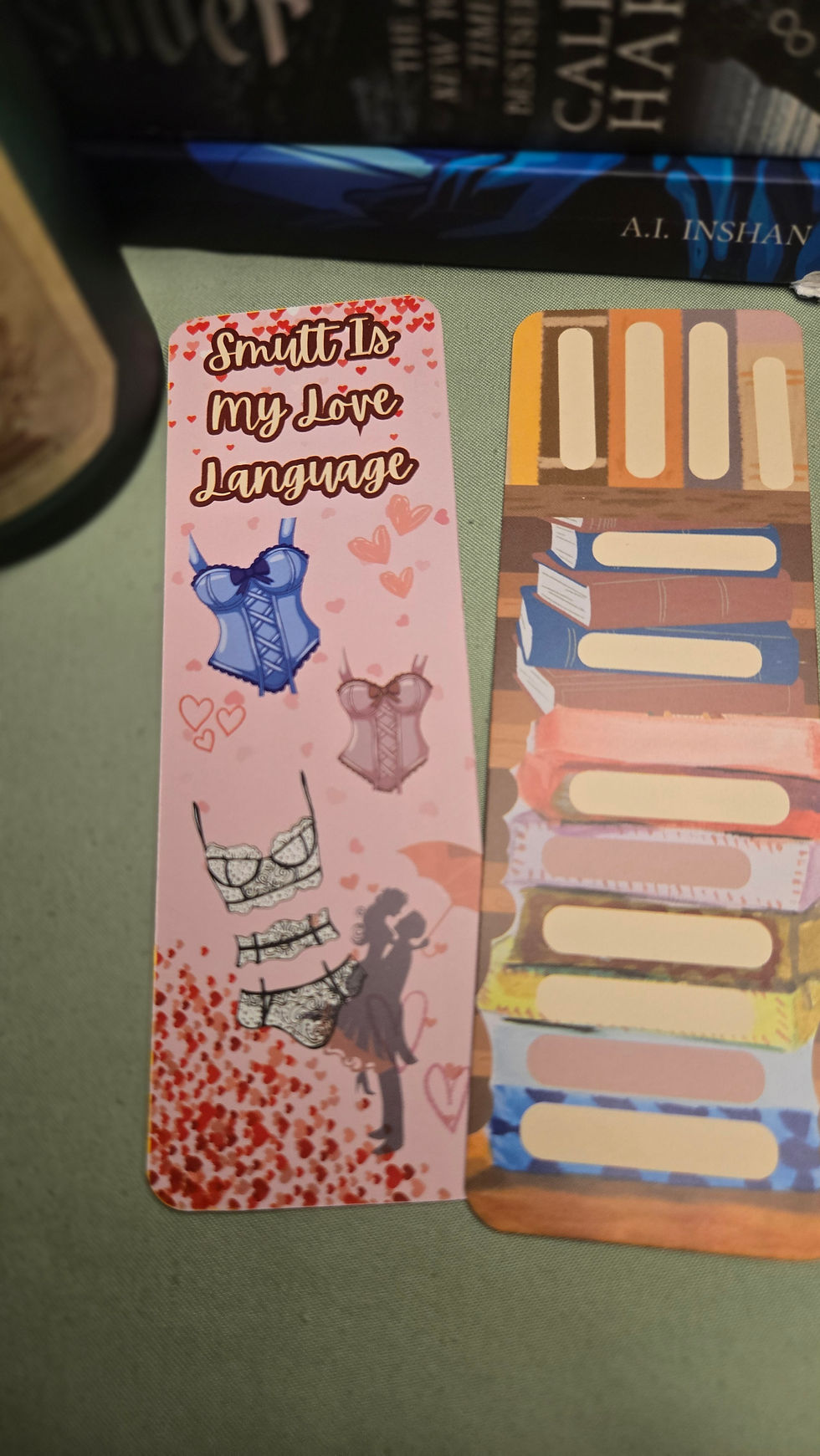 Thumbnail: Reading Log Bookmarks