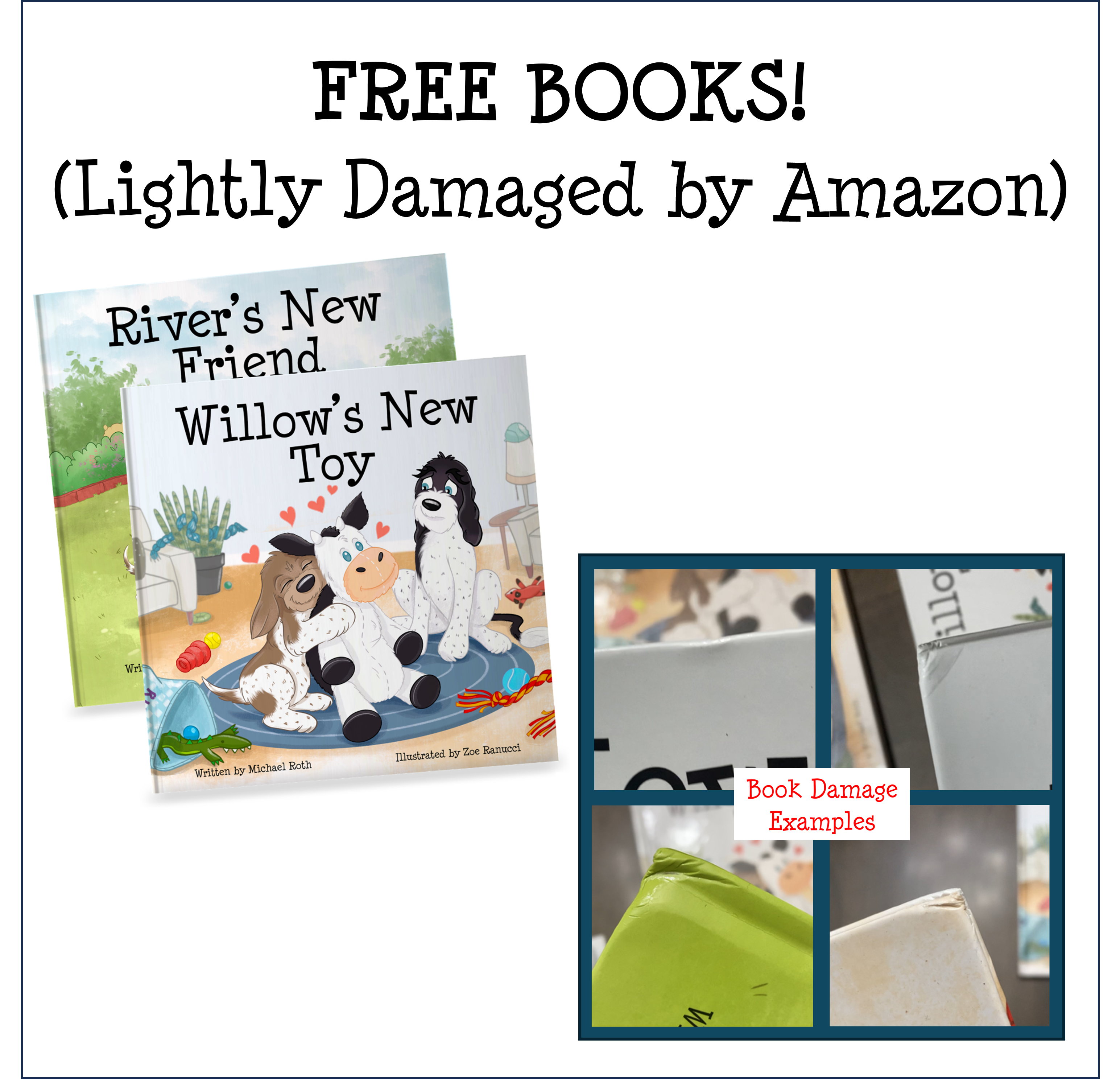 Free Books (Lightly Damaged)