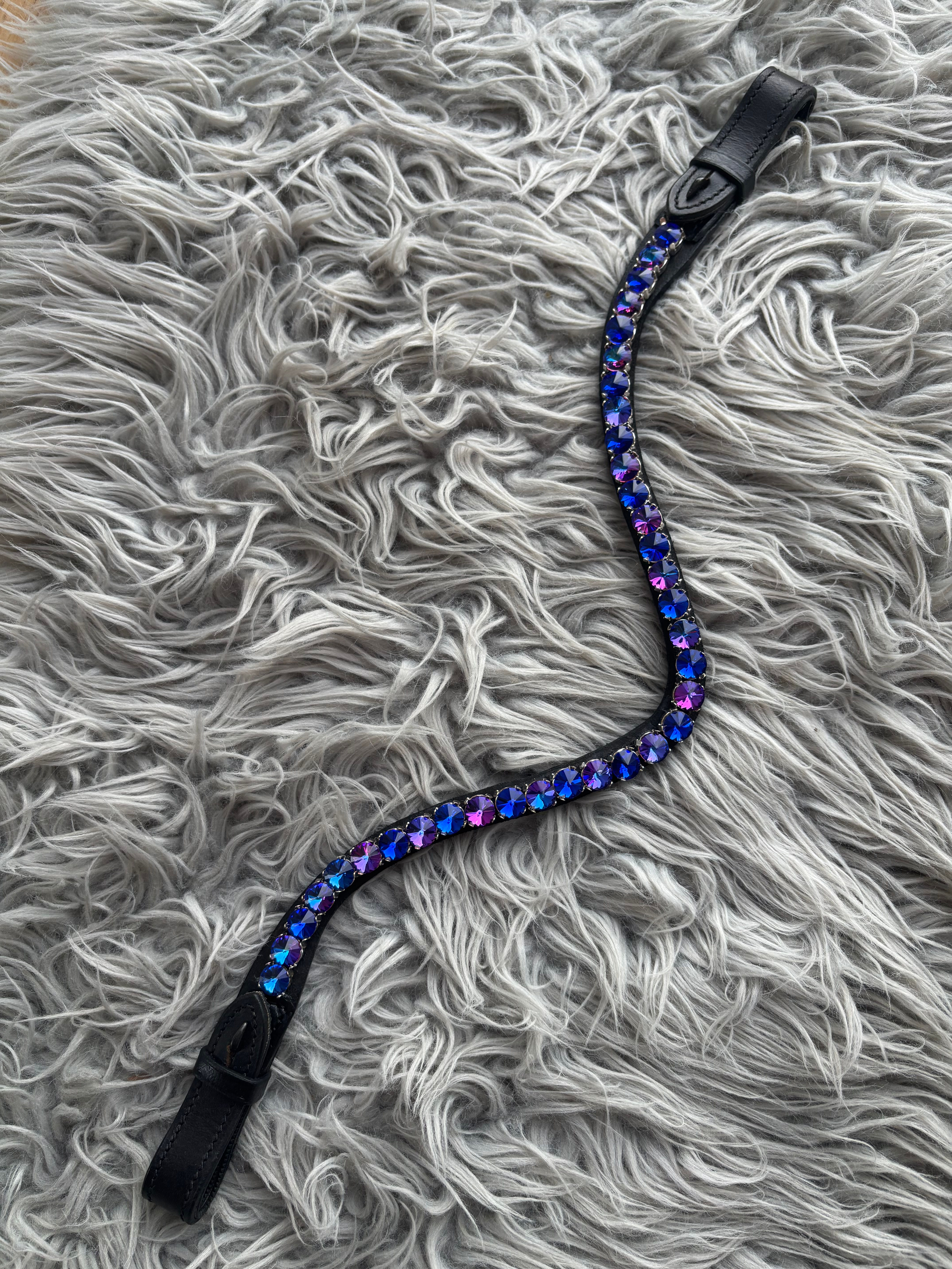 Stirnriemen Magic ✨ Saphir x Violet Blue ♥️