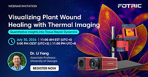 Thermal Imaging of Plant Wound Healing