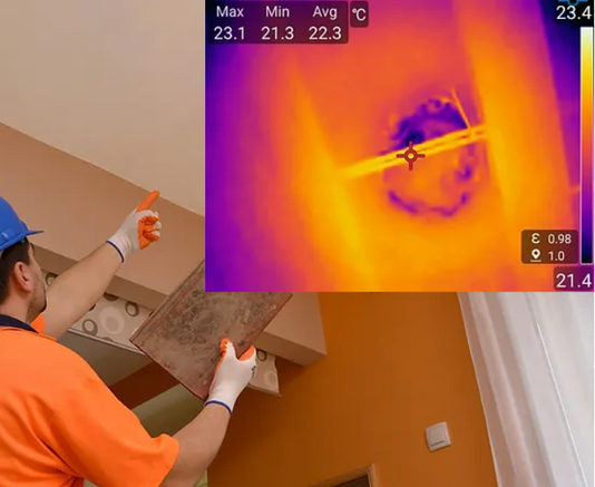 Spot Hidden Moisture Before It Becomes Costly—Meet the FOTRIC TK-series Thermal Camera!