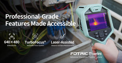 Professionelle Funktionen leicht zugänglich gemacht – Entdecken Sie die FOTRIC Ti-Serie Advanced SharpView Wärmebildkamera!