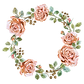 Couronne de fleurs 1
